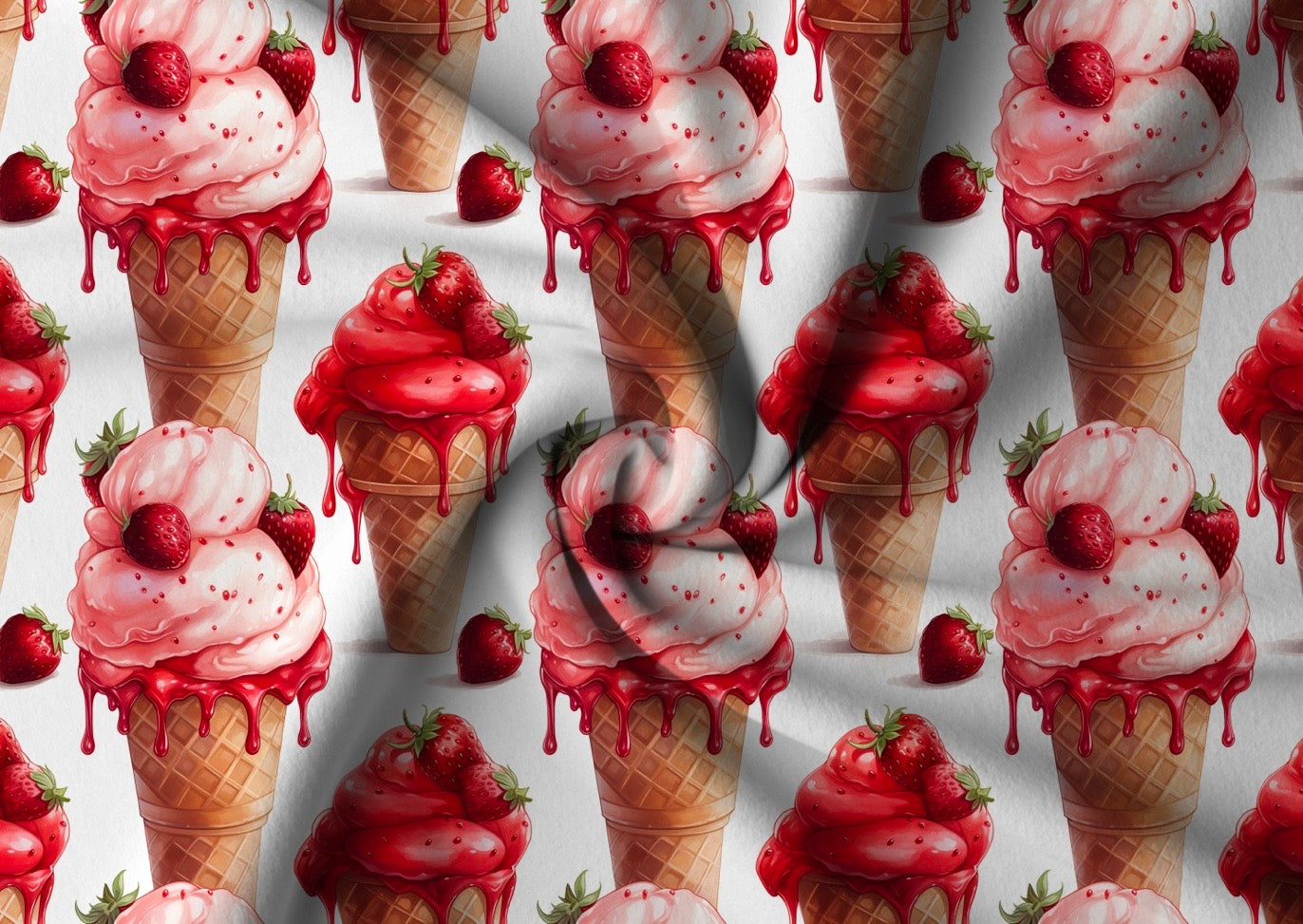 Erdbeere Eis Dauervorbestellung